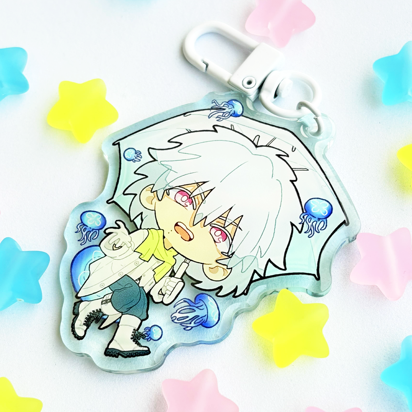 DRAMAtical Murder ホログラムリボンアクセサリー レア Dramatical Murder' 2025 Acrylic Charms | CJ Illustrate