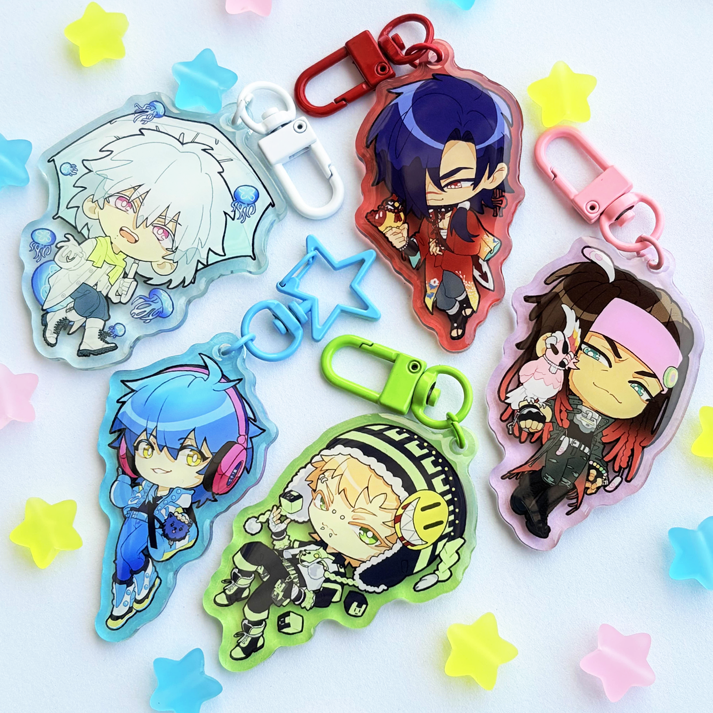 Dramatical Murder' 2025 Acrylic Charms | CJ Illustrate