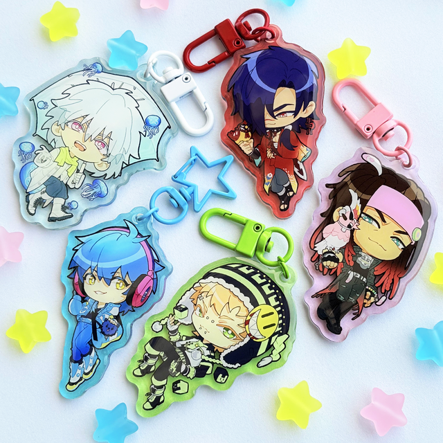 DRAMAtical Murder ホログラムリボンアクセサリー レア Dramatical Murder' 2025 Acrylic Charms | CJ Illustrate